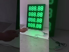 Commercial Grade Gas Price Board Customized LED Oil Price Display